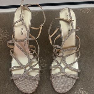 Like new Stuart Weitzman strappy heels sz 12